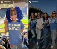 Instagram stories of Nikki and Kianna